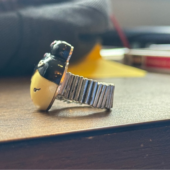 Harajuku Lovers Adjustable Ring Rare Love Used - Picture 5 of 7